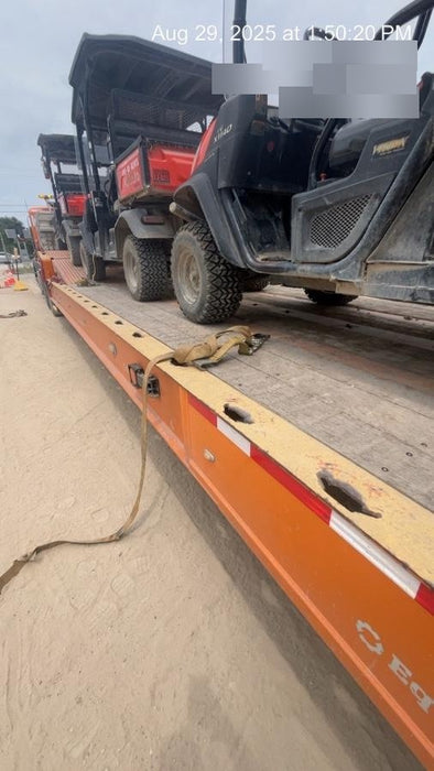 Kubota RTV-X1140W-H 4wd Utility Cart, 4 Seat, Diesel, LED Strobe, Windshield Tempered Glass, Plastic Canopy, Wire Harness Kit, Backup Alarm