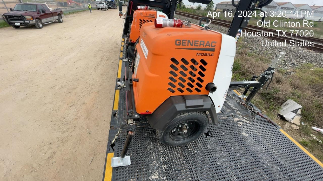 2023 Generac MLT2 Diesel, Flex Switch 120V Input, Powerzone Controller, 
(4) 320W LED Lights, 4kW Generator, 39.9 Gal Fuel Tank, 2" Ball, T3