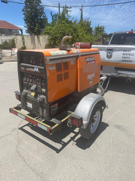 2022 Lincoln Electric LE400 Kubota V1505, Trlr, Cable Rack, Light Kit, ES Decals, T3