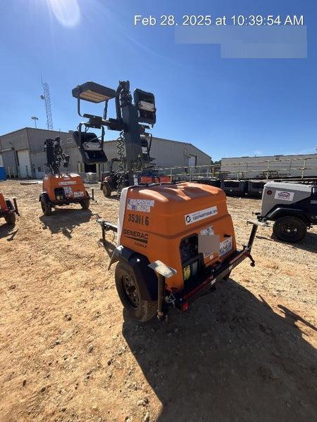 2023 Generac MLT2 Diesel, Flex Switch 120V Input, Powerzone Controller, (4) 320W LED Lights, 4kW Generator, 39.9 Gal Fuel Tank, 2" Ball, T3