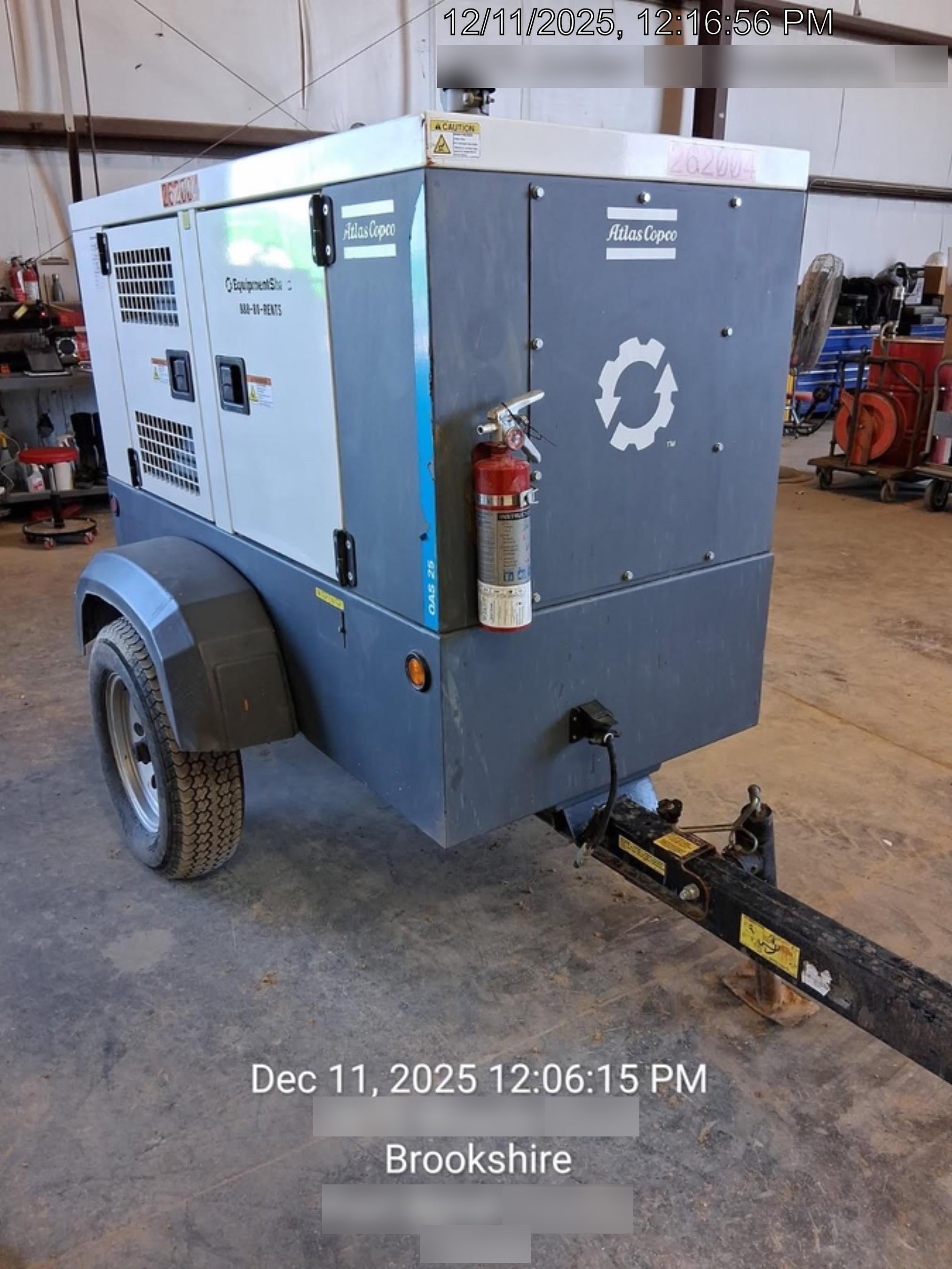 2022 ATLAS COPCO QAS25 CWK