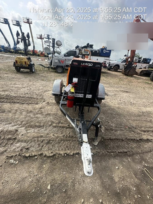 2022 Lincoln Electric LE400 Kubota V1505, Trlr, Cable Rack, Light Kit, ES Decals, T3