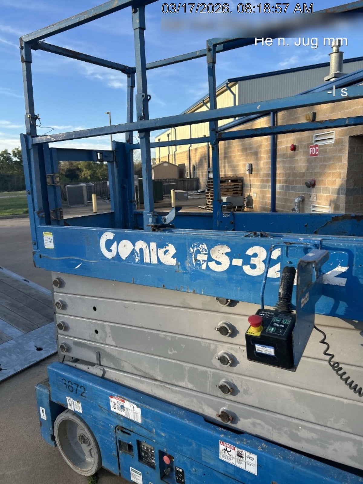 2017 Genie GS-3232 Genie GS3232 Scissor Lift