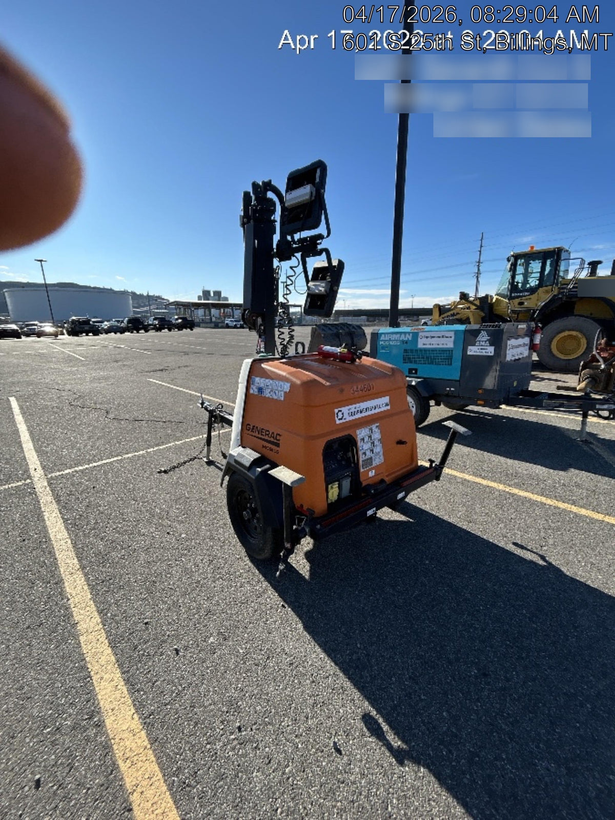 2023 Generac MLT2 Diesel, Flex Switch 120V Input, Powerzone Controller, (4) 320W LED Lights, 4kW Generator, 39.9 Gal Fuel Tank, 2" Ball, T3