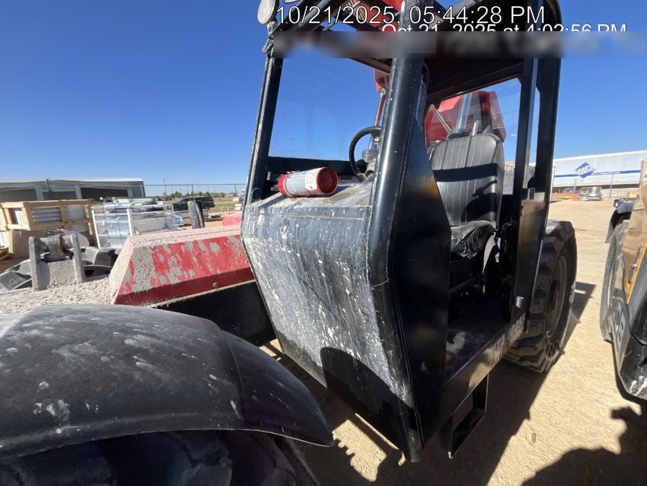 2019 Manitou MTA10055 Canopy, 120 HP, Solid Tires, Work Lights, Lift Hook, Auxiliary Hydraulics 66" Carriage and 60" Forks