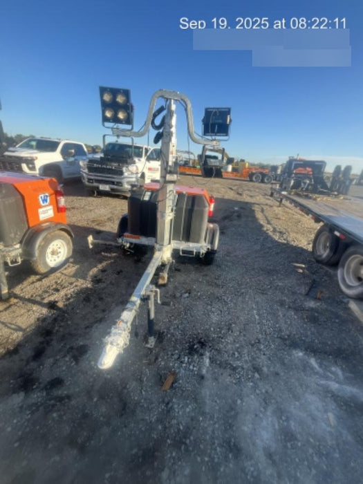 2024 Wanco WLTT-4MM4K Diesel, Deep Sea Controller, Shore Power Plug, Auto Start, (4) 350W LED Floodlights, 4kW Generator, 60 Gal Fuel Tank, 2" Ball, T3