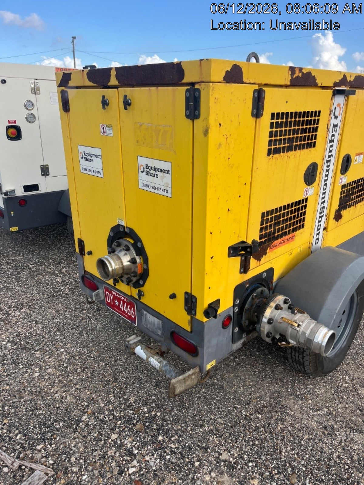 2020 ATLAS COPCO PAS 100 HF CS Enclosed