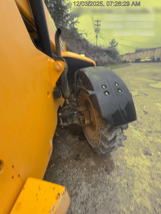 2020 JCB 510-56 Cab/Heat/Air, 74 HP, Solid Tires, STD Worklight, Beacon, Aux Hydraulics, Lifting Eye, Back up Alarm w/66" Carriage/60" Forks