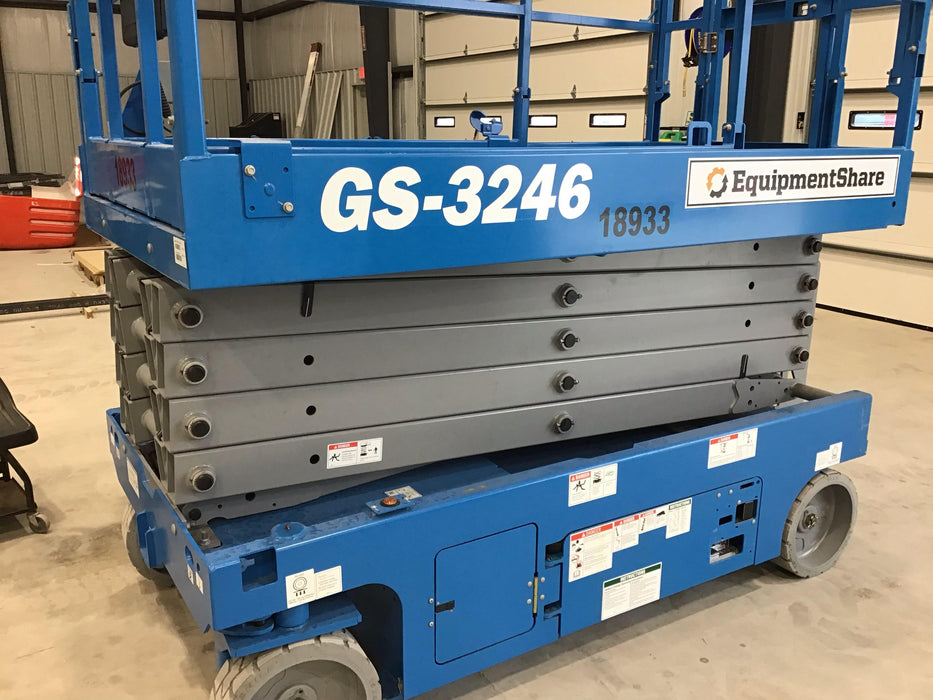 2018 Genie GS-3246 GS-3246 w/Folding rails, Full height swing gate