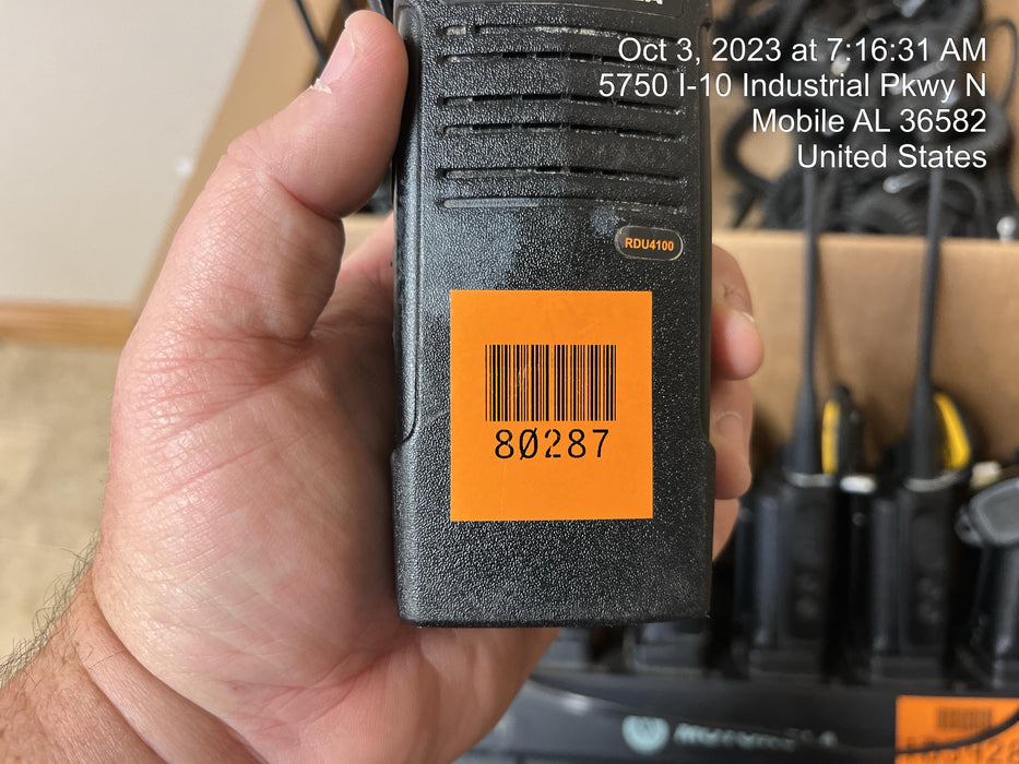 2020 MOTOROLA RDU4100