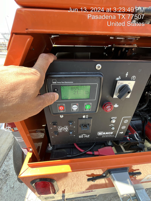 2024 Wanco WLTT-4MM4K Diesel, Deep Sea Controller, Shore Power Plug, Auto Start, (4) 350W LED Floodlights, 4kW Generator, 60 Gal Fuel Tank, 2" Ball, T3