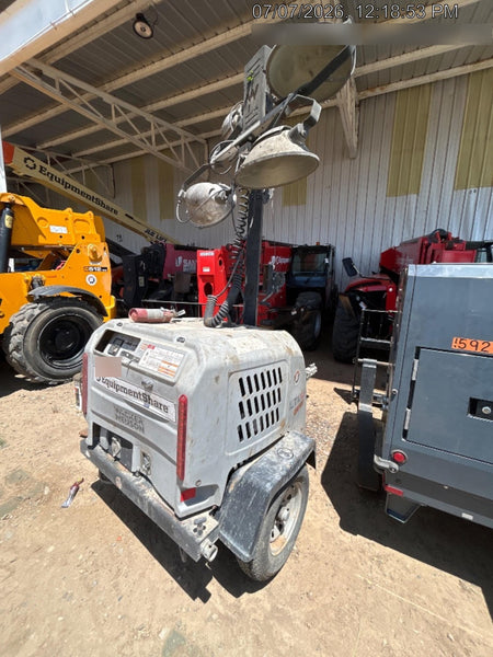 2019 Wacker Neuson LTV6L-MH Wacker Neuson LTV6L Mobile Light Tower w/Fuel Level Sensor Installed