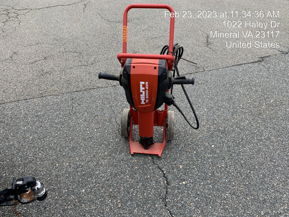 2021 HILTI TE 3000-AVR