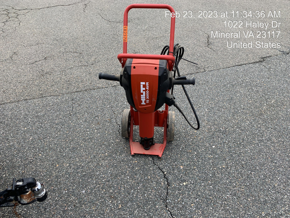 2021 HILTI TE 3000-AVR
