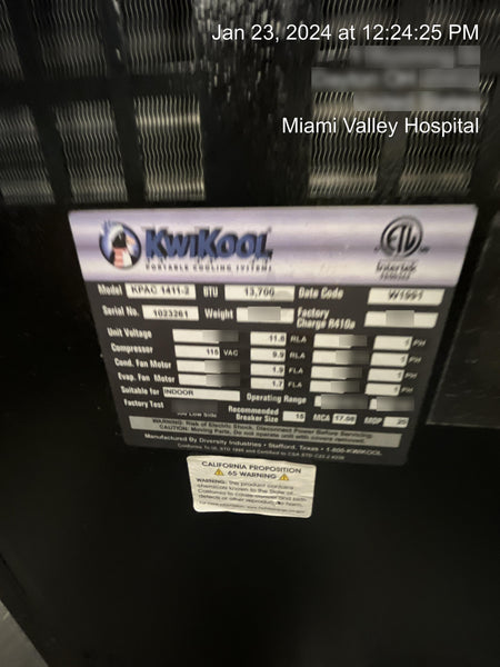 2022 KWIKOOL KPAC1411-2