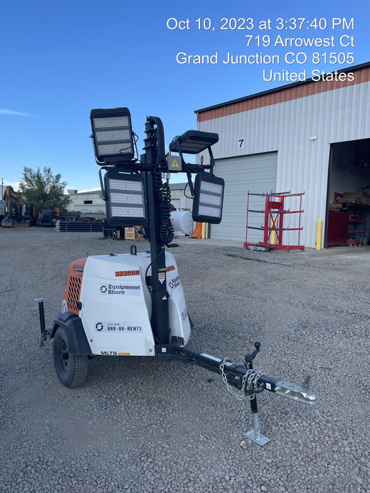 2023 Generac MLT2 Diesel, Flex Switch 120V Input, Powerzone Controller, (4) 320W LED Lights, 4kW Generator, 39.9 Gal Fuel Tank, 2" Ball, T3