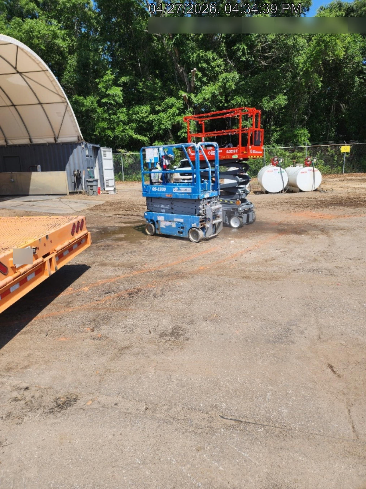2020 Genie GS-1930 Fixed rails with chain entry gate - Pre A92.20