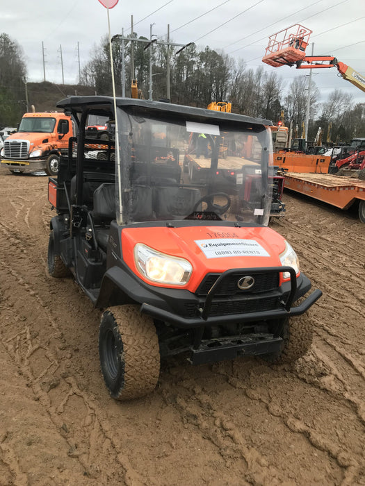2021 Kubota RTV-X1140W-H Plastic Canopy, Windshield Acrylic Clear, LED Strobe Light, Wire Harness Kit, Back up Alarm