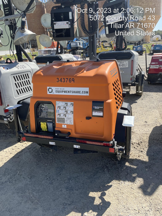 2023 Generac MLT2 Diesel, Flex Switch 120V Input, Powerzone Controller, (4) 320W LED Lights, 4kW Generator, 39.9 Gal Fuel Tank, 2" Ball, T3
