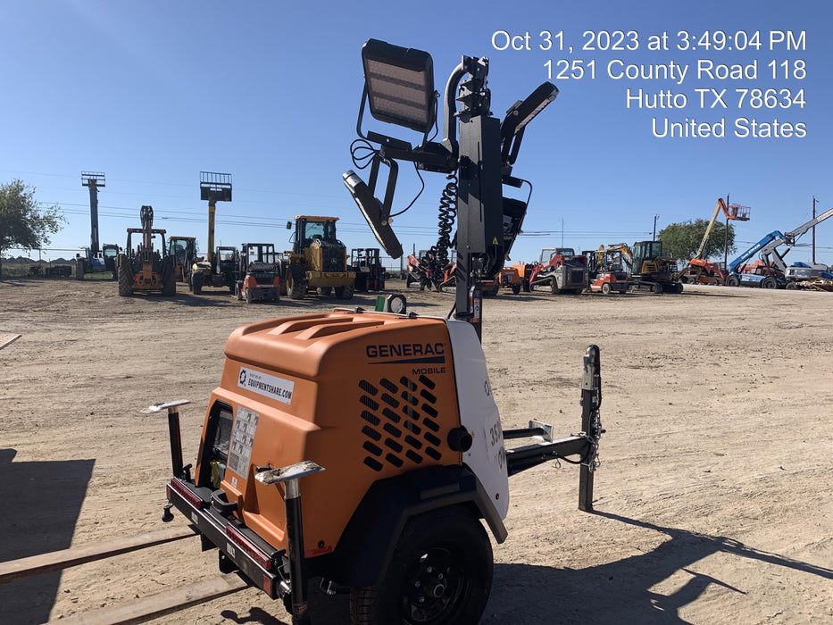 2023 Generac MLT2 Diesel, Flex Switch 120V Input, Powerzone Controller, (4) 320W LED Lights, 4kW Generator, 39.9 Gal Fuel Tank, 2" Ball, T3