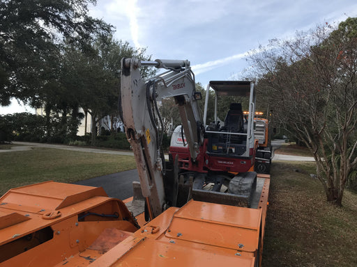 2019 Takeuchi TB260 Canopy, Standard Blade, Auxiliary hydraulics Manual QC, Hydraulic thumb, 12" ,18", 24" Bucket
