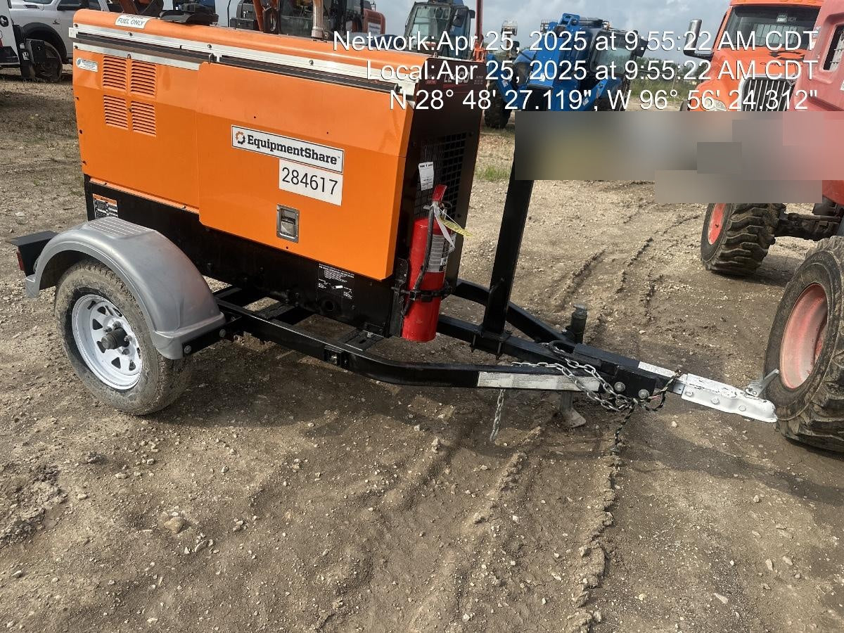 2022 Lincoln Electric LE400 Kubota V1505, Trlr, Cable Rack, Light Kit, ES Decals, T3