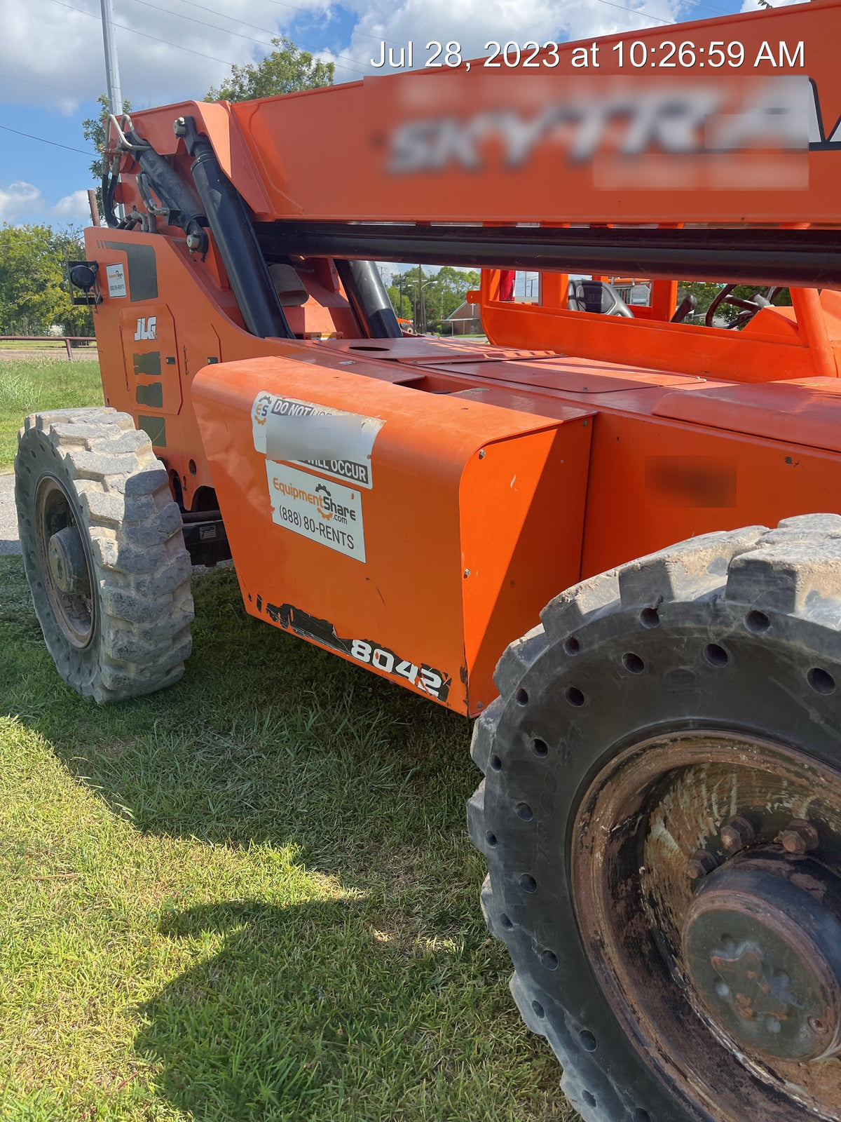2018 SKYTRAK 8042