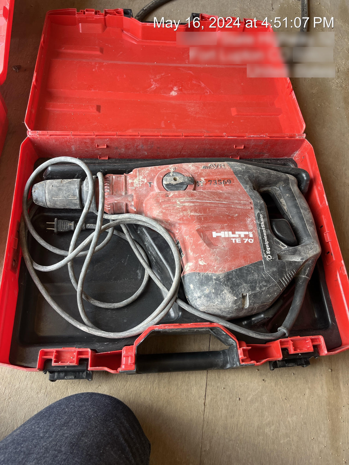 2020 HILTI TE 70-AVR
