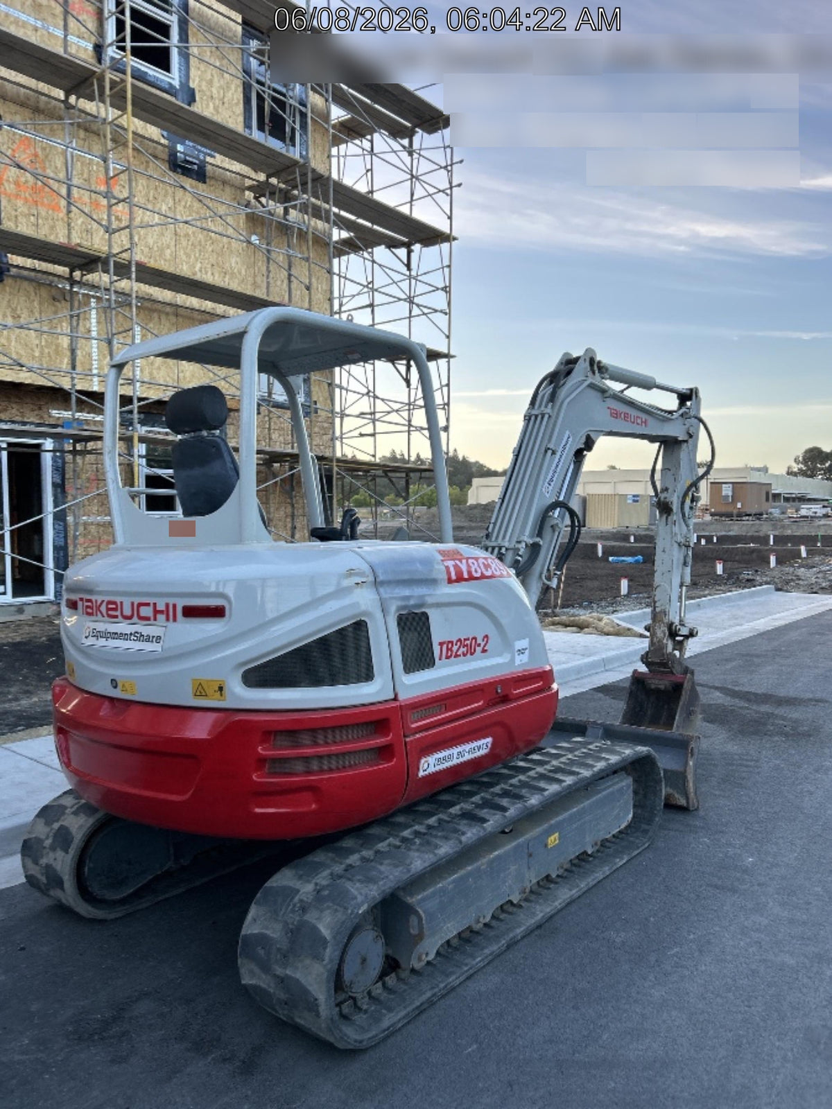 2020 TAKEUCHI TB250-2