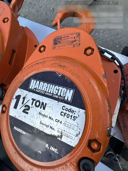 2024 HARRINGTON CF015-20
