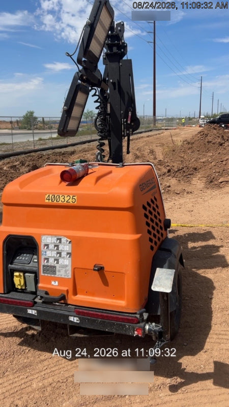 2024 Generac MLT2 Diesel, Flex Switch 120V Input, Powerzone Controller, 
(4) 320W LED Lights, 4kW Generator, 39.9 Gal Fuel Tank, 2" Ball, T3