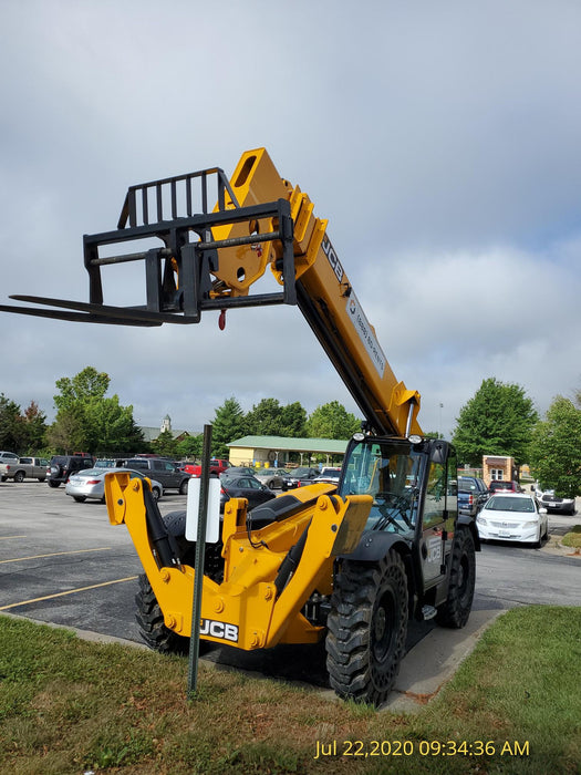 2020 JCB 510-56 Cab/Heat/Air, Solid Tires, Work Lights, Beacon, Aux Hydraulics, Back up Alarm, Lifting Eye, ES Decals