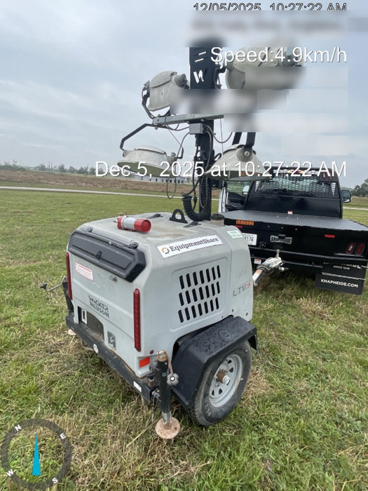 2018 Wacker Neuson LTV6L-MH Wacker Neuson LTV6L Mobile Light Tower w/Fuel Level Sensor Installed