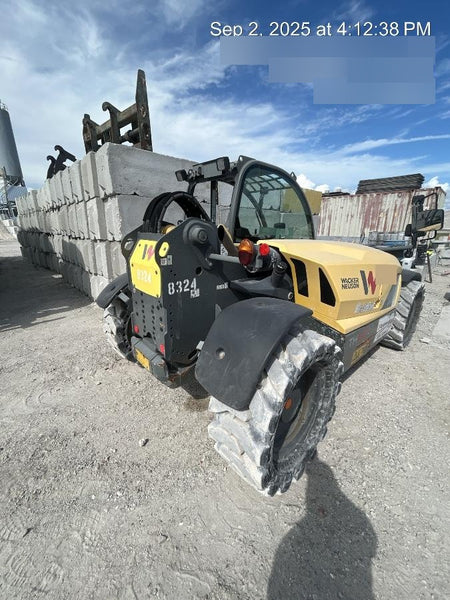 2018 Wacker Neuson TH627 Wacker Neuson TH627 Telehandler w/Canopy, Solid Tires, 48" Carriage and Forks