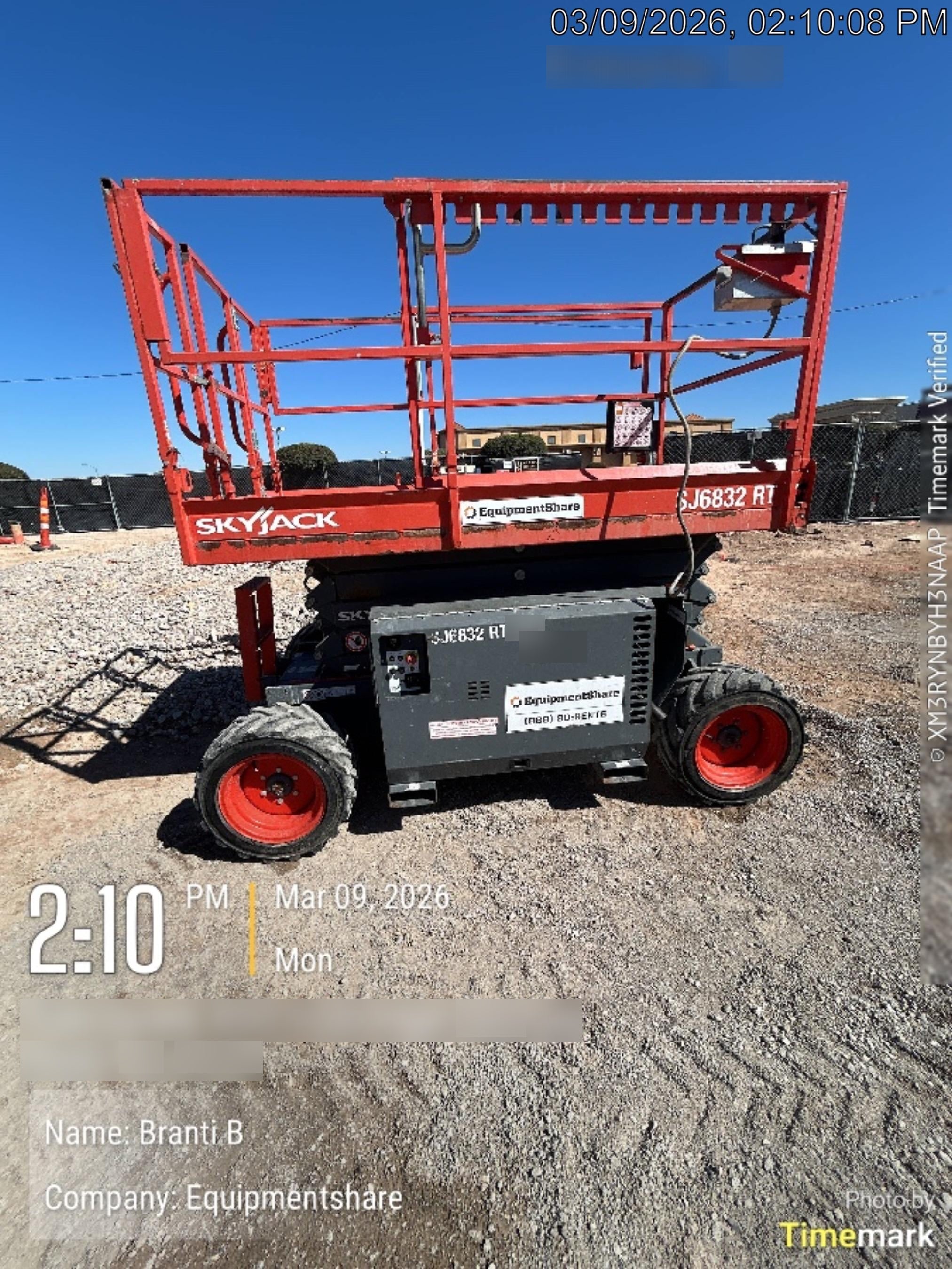 2019 SKYJACK SJ6832 RT