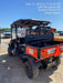 2022 Kubota RTV-X1140W-H Plastic Canopy, Windshield Acrylic Clear, LED Strobe Light, Wire Harness Kit, Back up Alarm