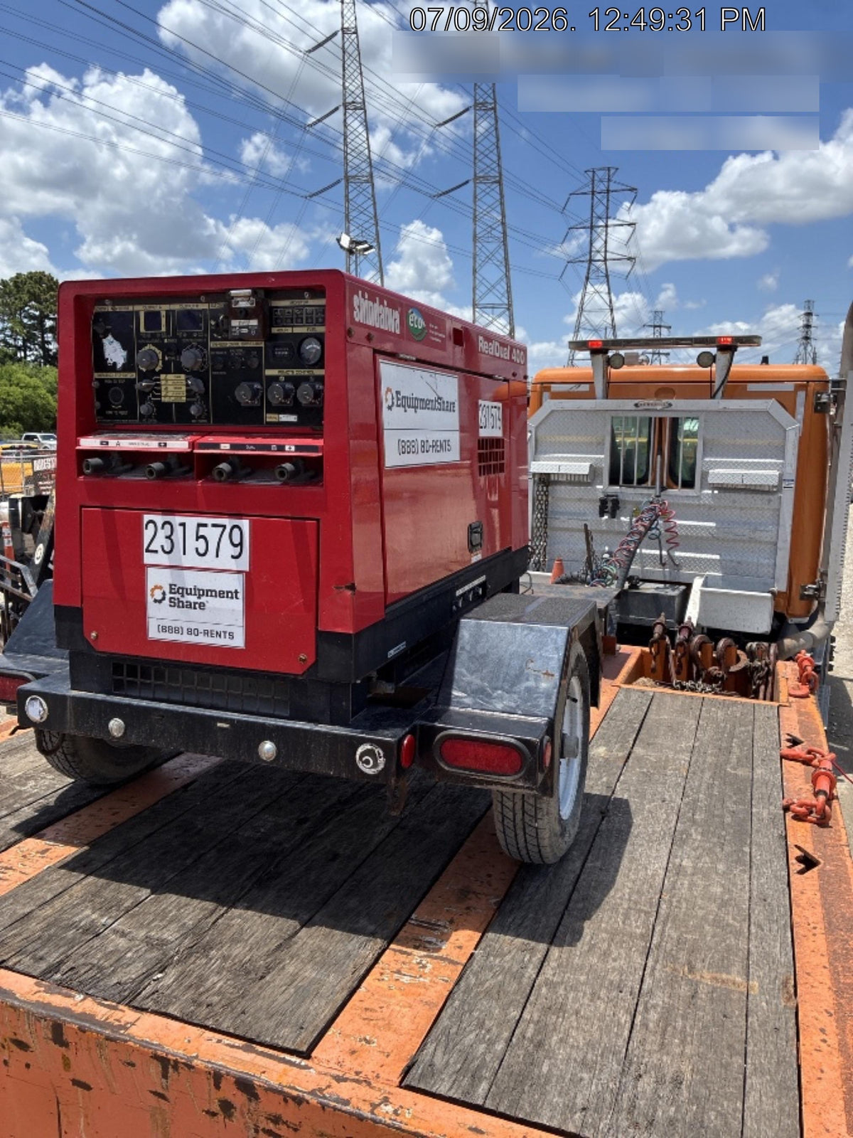 2022 Shindaiwa DGW400MDL Kubota D902 Engine, 23 HP, Dual Op Welder, Wire, Arc, Droop Stick, Tig, and CC Stick Functionality, Simulphase, 3 Phase and 1 Phase Gen Output, Single Axle NB Trlr, Slr Trckl Chrg 12V 12W, Fire Ext