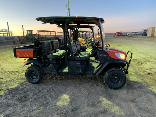 2022 Kubota RTV-X1140W-H Plastic Canopy, Windshield Acrylic Clear, LED Strobe Light, Wire Harness Kit, Back up Alarm