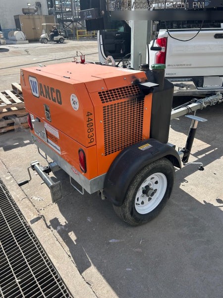 2024 Wanco WLTT-4MM4K Diesel, Deep Sea Controller, Shore Power Plug, Auto Start, (4) 350W LED Floodlights, 4kW Generator, 60 Gal Fuel Tank, 2" Ball, T3