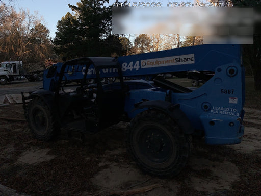 2017 Genie GTH-844 Genie GTH-844, Solid Tires, 60" carriage/forks, Open ROPS, Work Lights