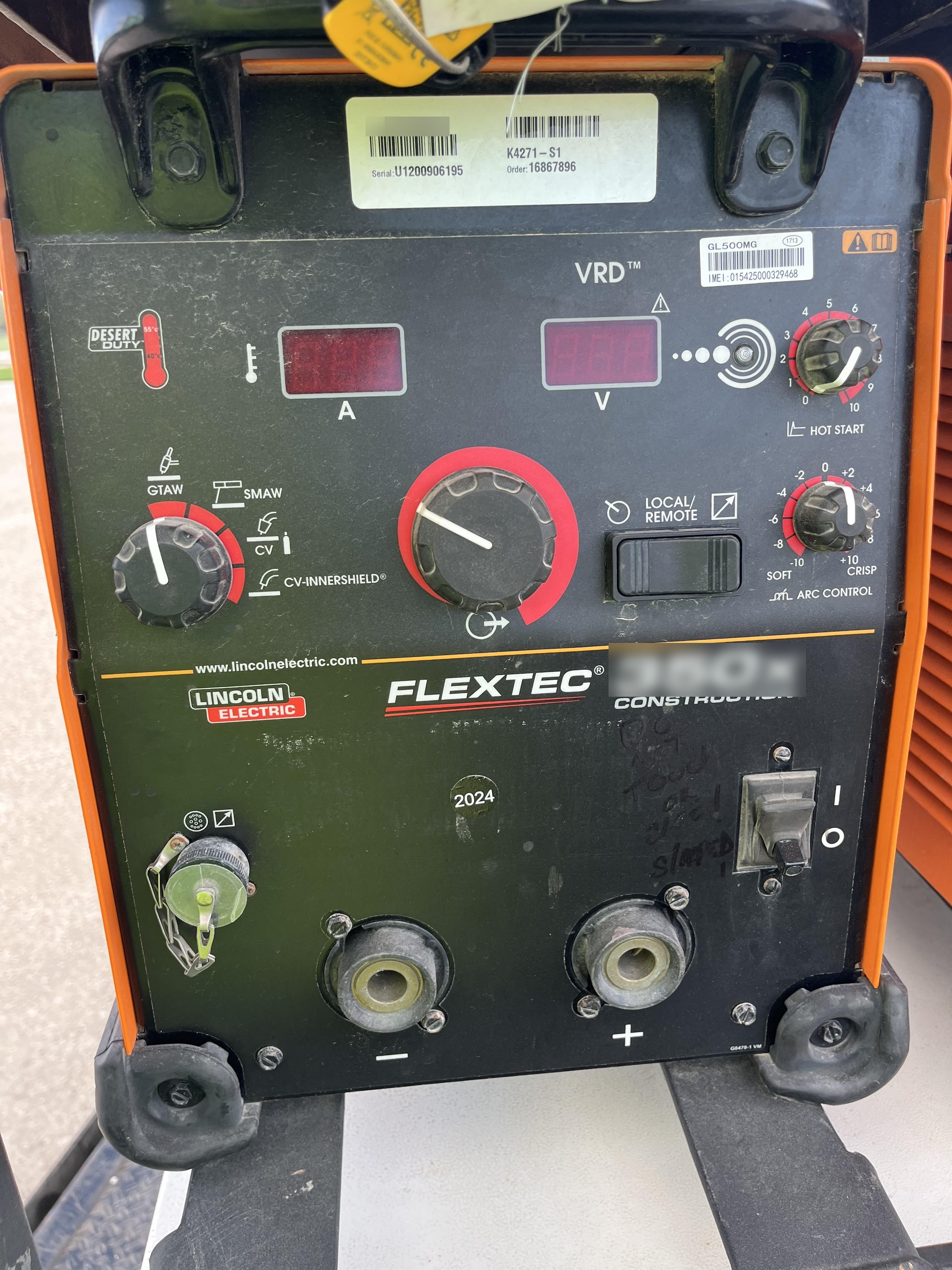 2022 LINCOLN ELECTRIC FLEXTEC 350X