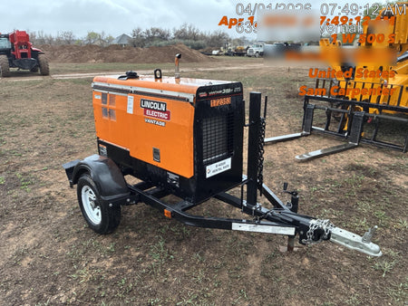 2021 Lincoln Electric Vantage 322 Vantage 322 Ready Pak 3 w/ Decals, ORANGE (includes trailer, cable rack, fender light kit) NO Telematics