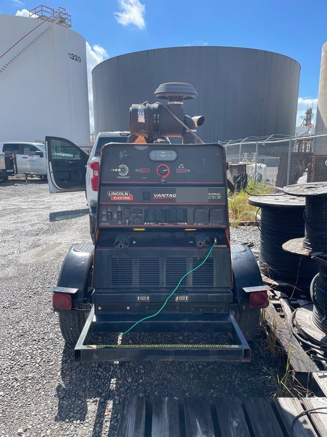 2021 Lincoln Electric Vantage 549X Ready Pak 3, ORANGE (includes trailer, cable rack, fender light kit)