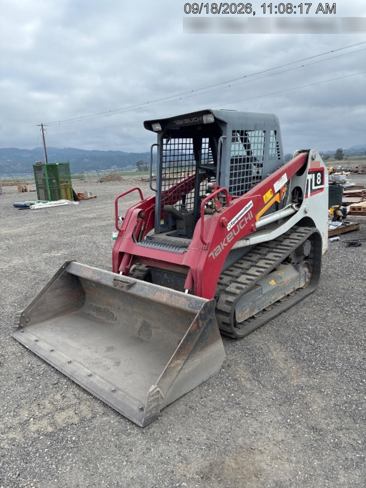 2019 TAKEUCHI TL8W