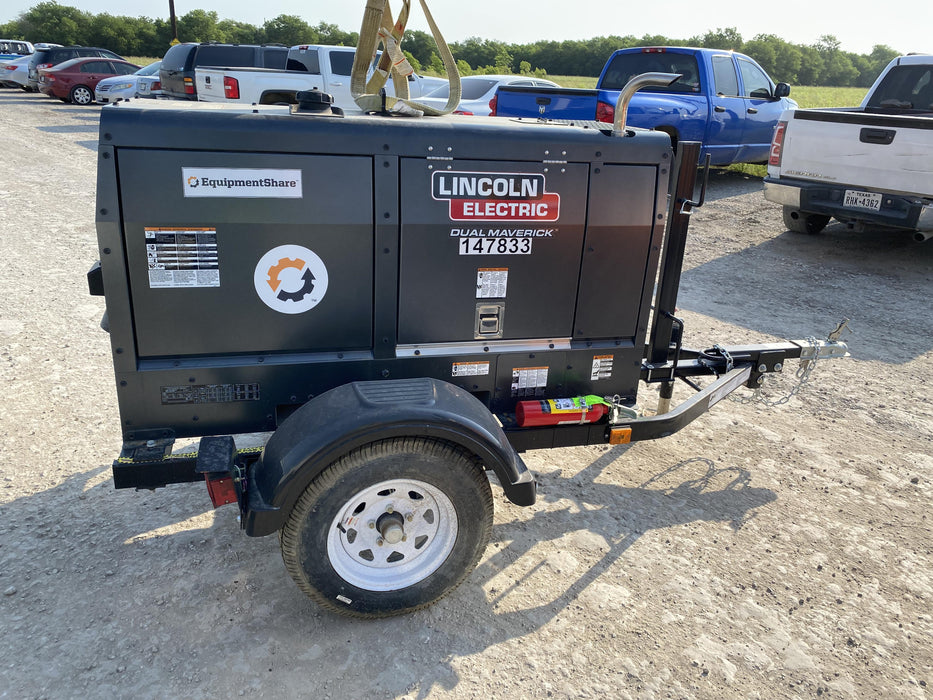 2021 Lincoln Electric Dual Maverick 200/200X Ready Pak 3 (includes trailer, cable rack, fender light kit)