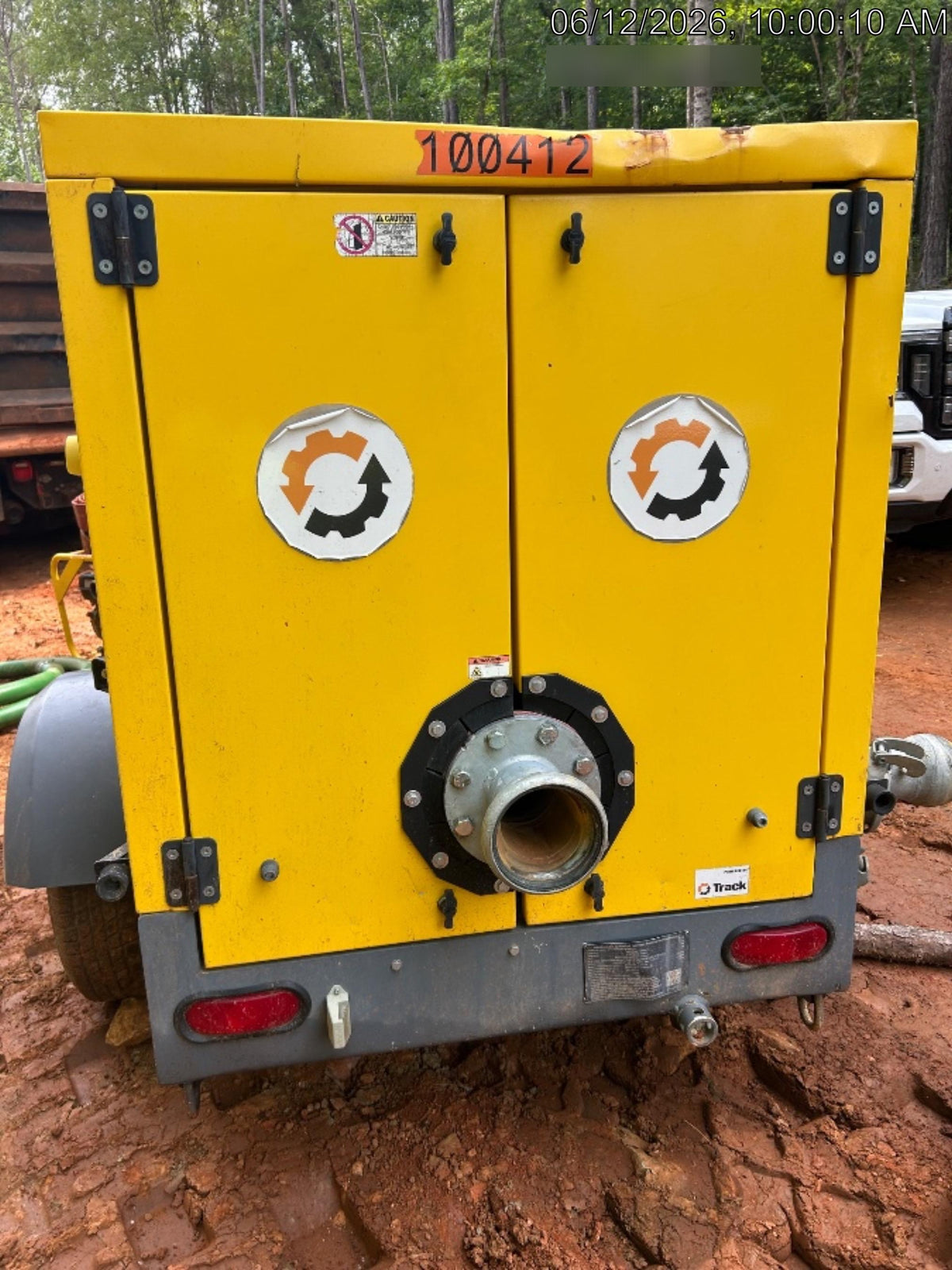 2020 ATLAS COPCO PAS 100 HF CS Enclosed