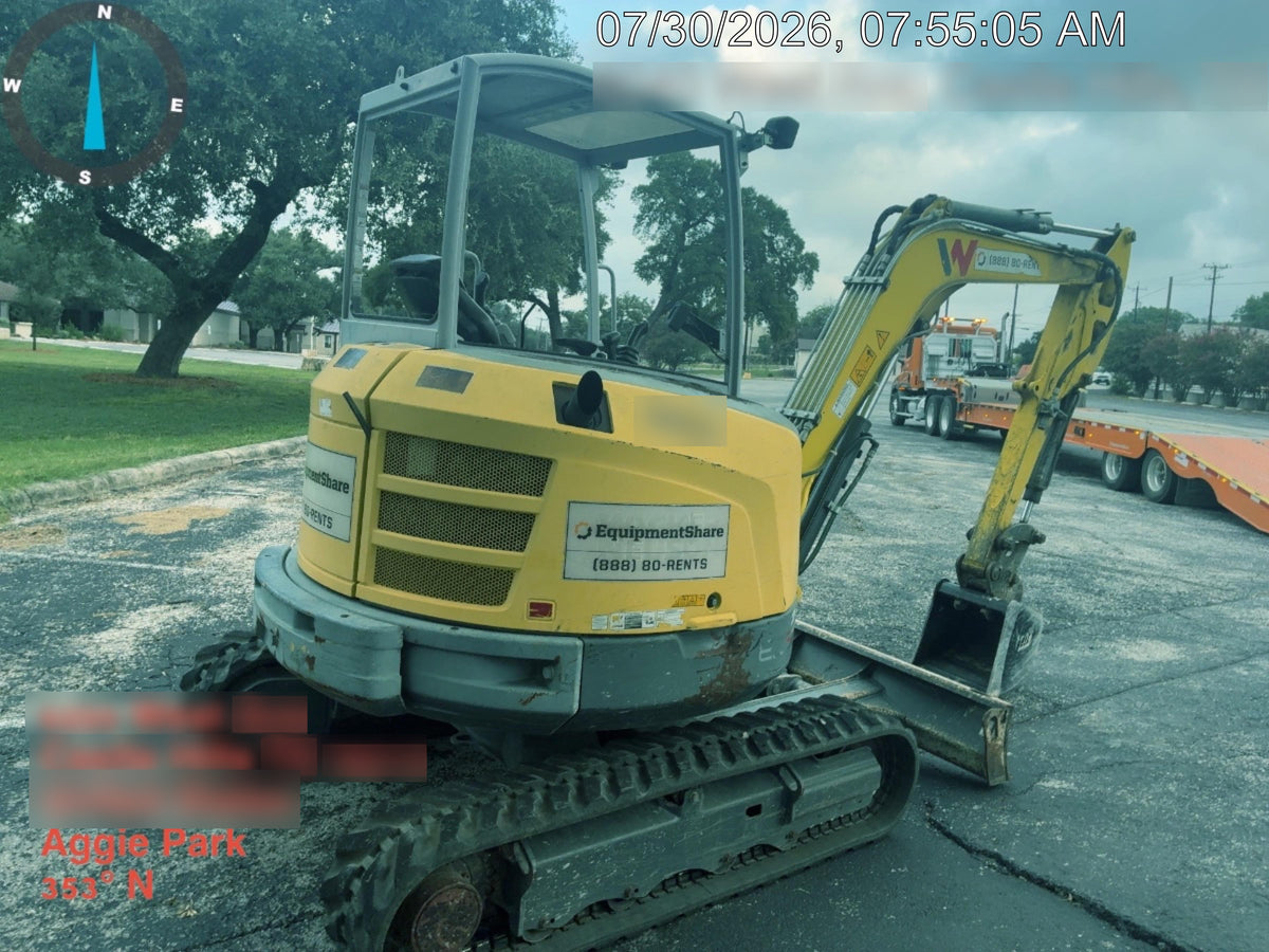 2020 Wacker Neuson EZ36 MX,TRK,LONG,CANOPY w/QC Coupler, 12"/18"/24" HD Buckets
