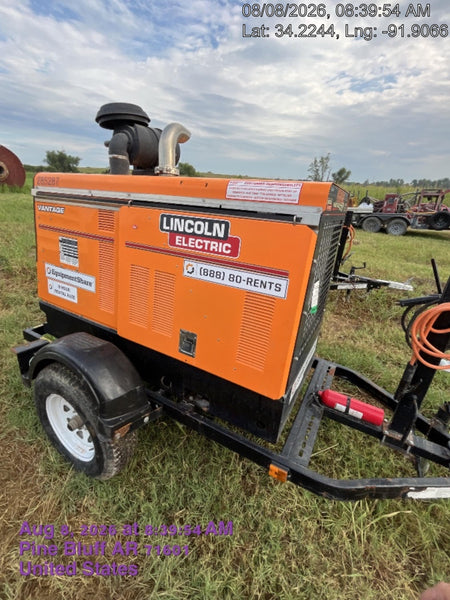 2022 Lincoln Electric Vantage 549X Crosslink Technology, Trailer Mounted, ES Decals, T3