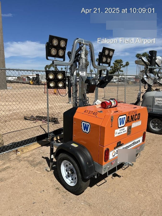 2024 Wanco WLTT-4MM4K Diesel, Deep Sea Controller, Shore Power Plug, Auto Start, (4) 350W LED Floodlights, 4kW Generator, 60 Gal Fuel Tank, 2" Ball, T3