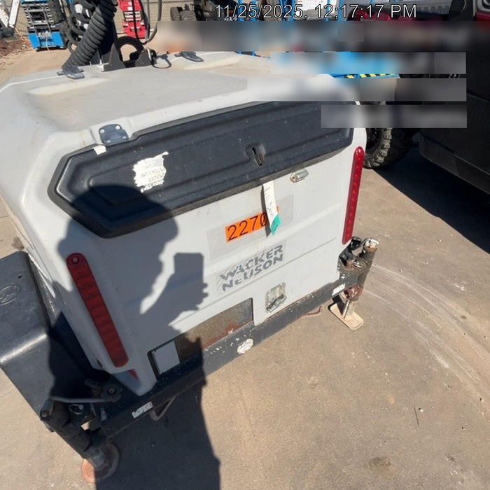 2019 Wacker Neuson LTV6L-MH Wacker Neuson LTV6L Mobile Light Tower w/Fuel Level Sensor Installed